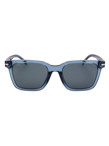Hugo Boss Herren-Sonnenbrille in Blau/ Dunkelblau