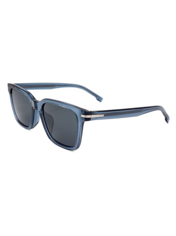 Hugo Boss Herren-Sonnenbrille in Blau/ Dunkelblau