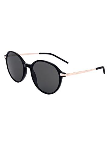 Hugo Boss Damen-Sonnenbrille in Schwarz/ Gold