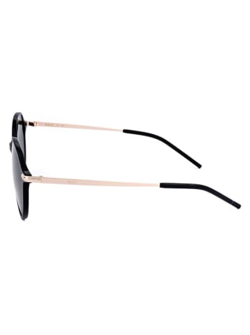 Hugo Boss Damskie okulary przeciwsłoneczne w kolorze złoto-czarnym