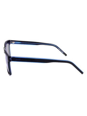 HUGO Herren-Sonnenbrille in Schwarz/ Blau