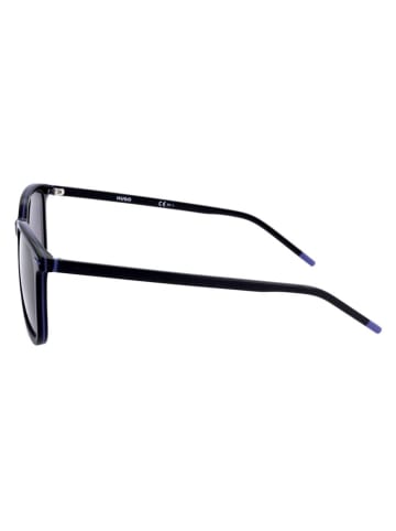 HUGO Herren-Sonnenbrille in Schwarz/ Dunkelblau