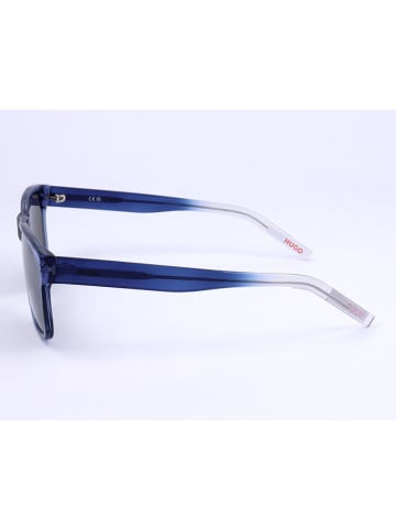 HUGO Herenzonnebril blauw/donkerblauw