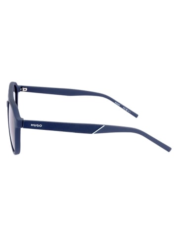HUGO Herenzonnebril donkerblauw/blauw