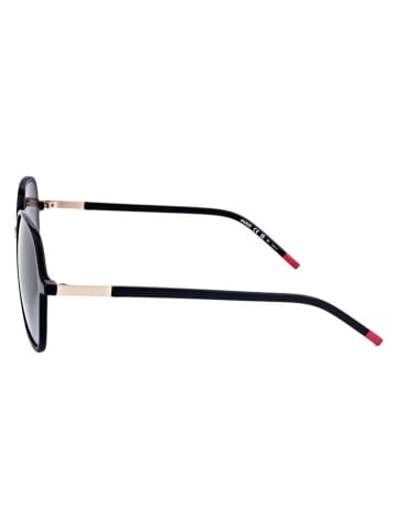 HUGO Damskie okulary przeciwsłoneczne w kolorze granatowym