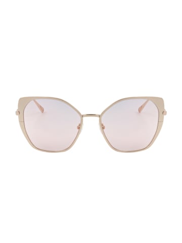 Longchamp Damen-Sonnenbrille in Gold/ Beige