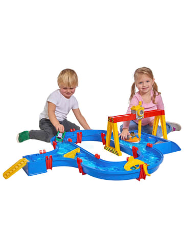 Aquaplay Wasserbahn "AquaPlayContainerPort" in Blau - ab 3 Jahren