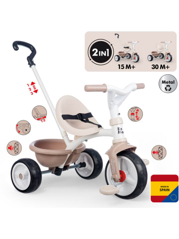 Smoby 2-in-1 driewieler "Be Move Comfort" beige - vanaf 12 maanden