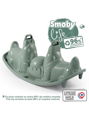 Smoby Dubbele kinderwip "Hond" groen - vanaf 18 maanden