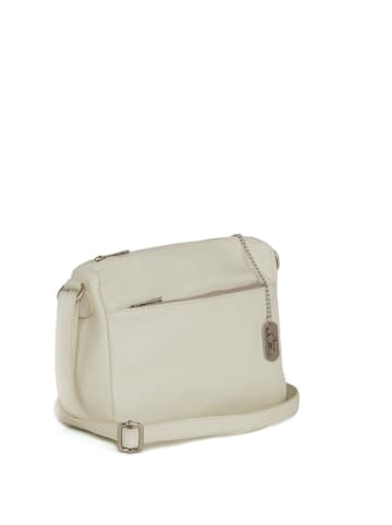 Anna Morellini Leren schoudertas "Orlanda" crème - (B)29 x (H)23 x (D)12 cm