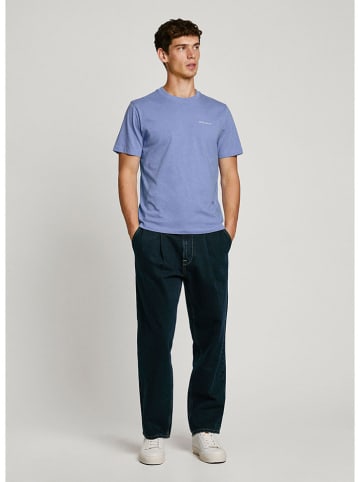 Pepe Jeans Koszulka "Damian" w kolorze niebieskim