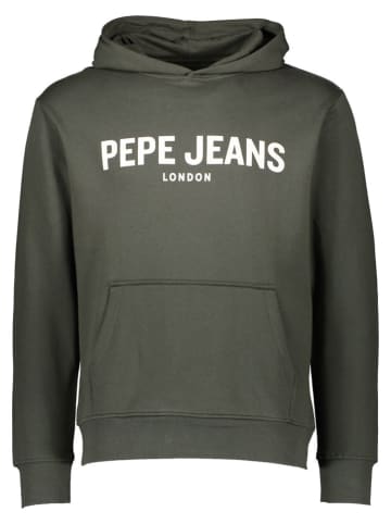Pepe Jeans Hoodie in Dunkelgrün
