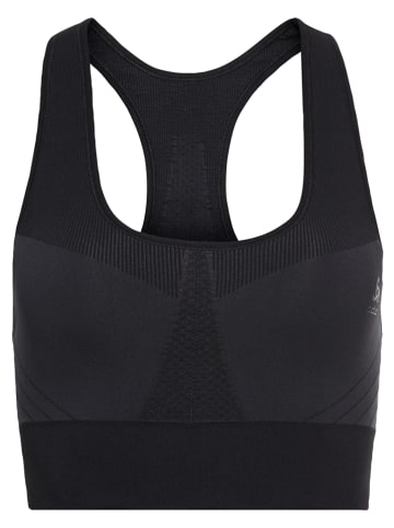 Odlo Biustonosz sportowy "Seamless Medium" w kolorze czarnym