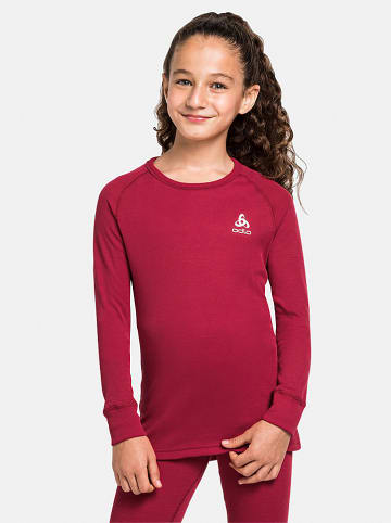 Odlo Podkoszulek funkcyjny "Active Warm Eco" w kolorze czerwonym