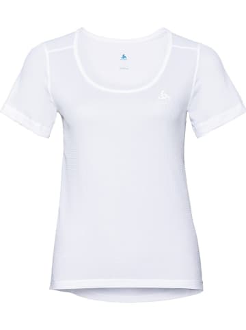 Odlo Podkoszulek funkcyjny "Active Cubic Light" w kolorze białym