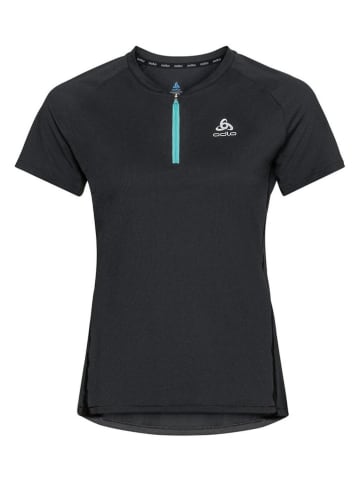 Odlo Koszulka "X-Alp" w kolorze czarnym do biegania