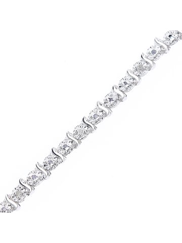 Diamant Exquis Witgouden armband met diamanten