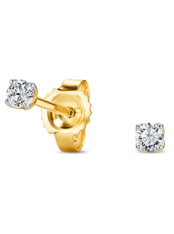 Revoni Gold-Ohrstecker mit Diamanten