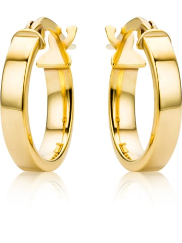 Diamant Exquis Gouden creolen