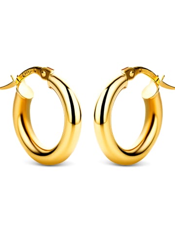 Diamant Exquis Gouden creolen