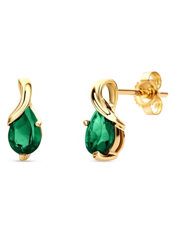 Revoni Gold-Ohrstecker mit Edelsteinen