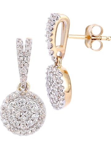 Revoni Gold-Ohrstecker mit Diamanten