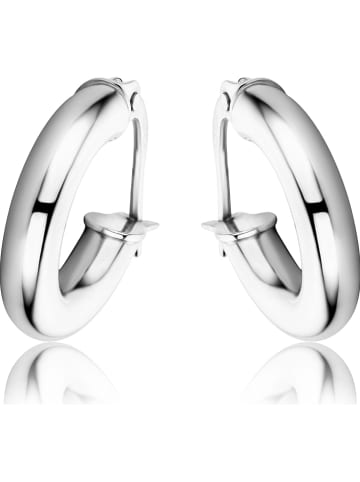 Revoni Weißgold-Creolen