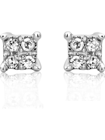 Revoni Weißgold-Ohrstecker mit Diamanten