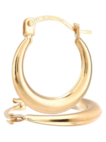 Revoni Złote kolczyki-kreole