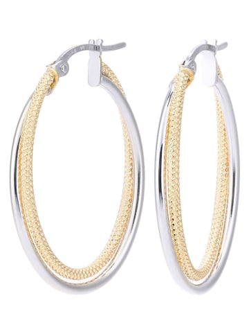 Revoni Złote kolczyki-kreole