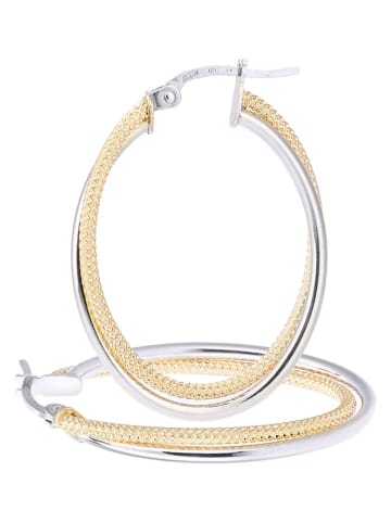 Revoni Weißgold-/ Gold-Creolen