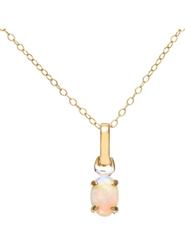 Revoni Gouden ketting met hanger - (L)46 cm