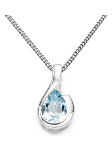 Revoni Witgouden ketting met hanger - (L)45 cm