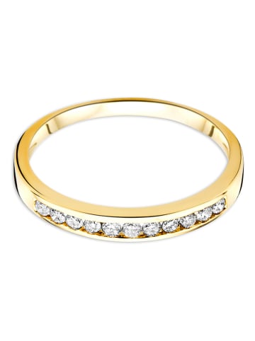 Diamant Exquis Gold-Ring mit Diamanten