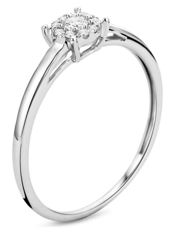 Revoni Weißgold-Ring mit Diamant