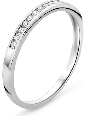 Revoni Witgouden ring met diamanten