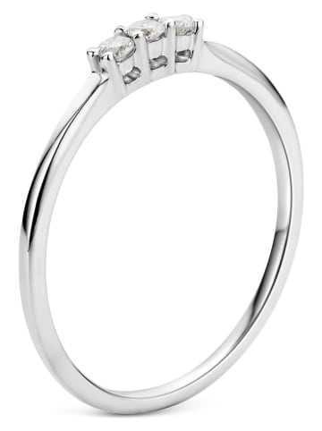 Revoni Weißgold-Ring mit Diamanten