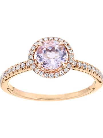 Revoni Roségold-Ring mit Diamanten