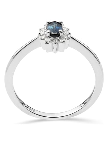 Revoni Witgouden ring met diamanten