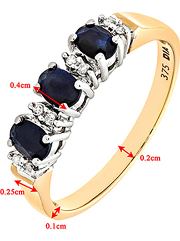 Revoni Gouden ring met diamanten