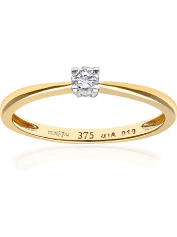 Revoni Gouden ring met diamant