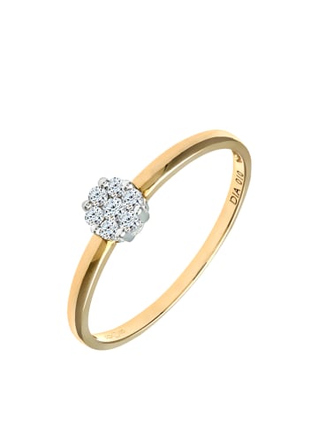 Diamant Exquis Gold-Ring mit Diamanten