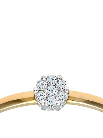 Diamant Exquis Gold-Ring mit Diamanten