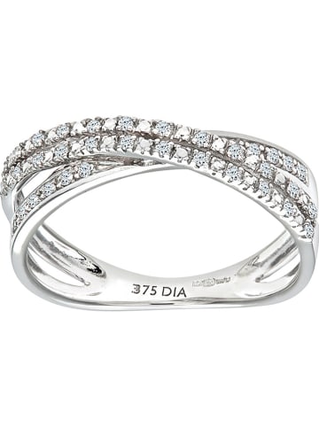 Revoni Weißgold-Ring mit Diamanten