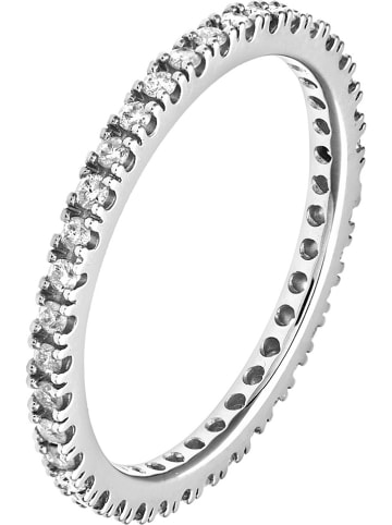 Revoni Witgouden ring met diamanten