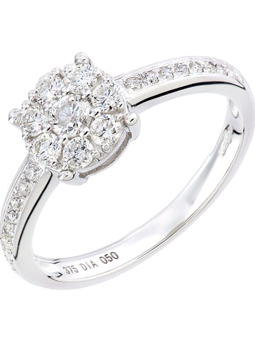 Revoni Weißgold-Ring mit Diamanten