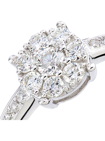 Revoni Weißgold-Ring mit Diamanten