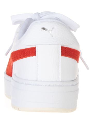 Puma Skórzane sneakersy "Ca Pro Suede" w kolorze biało-czerwonym