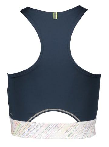 Puma Sportbeha "Run High Shine" donkerblauw