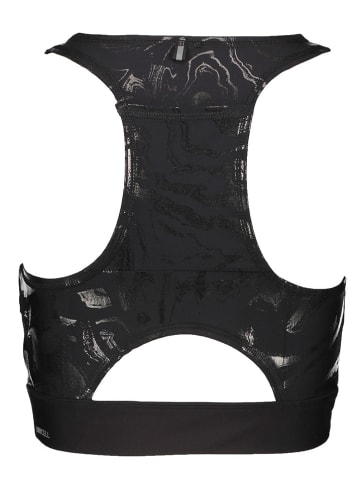 Puma Biustonosz sportowy "Run Ultraform AOP" w kolorze czarnym